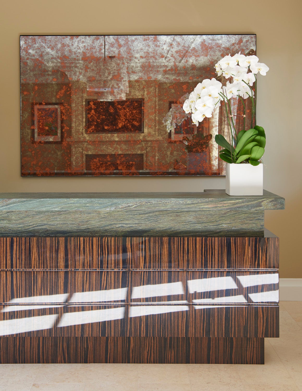 Contemporary Bar and Game Room