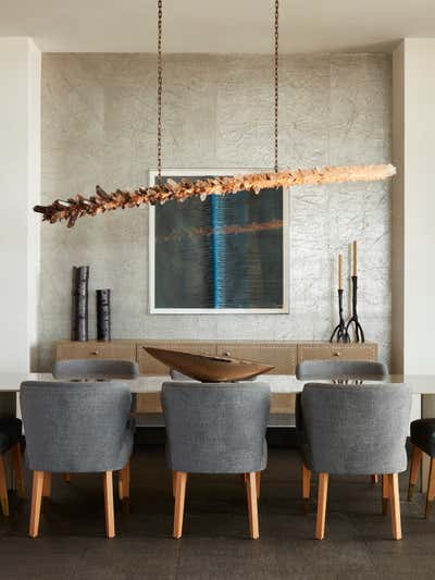  Contemporary Family Home Dining Room. Malibu Residence by Bradley Bayou.