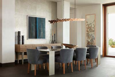  Contemporary Family Home Dining Room. Malibu Residence by Bradley Bayou.