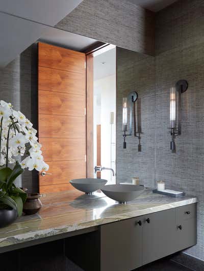  Contemporary Family Home Bathroom. Malibu Residence by Bradley Bayou.