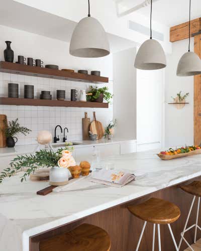  Organic Apartment Kitchen. industrial cast iron soho loft - grand street by Becky Shea Design.