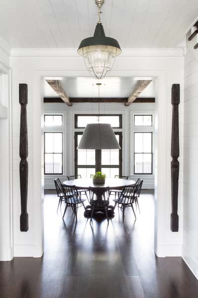  Country Family Home Entry and Hall. Upstate Farmhouse by Chango & Co..