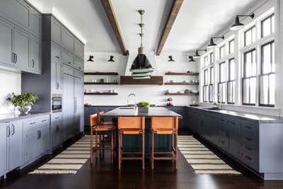  Country Family Home Kitchen. Upstate Farmhouse by Chango & Co..