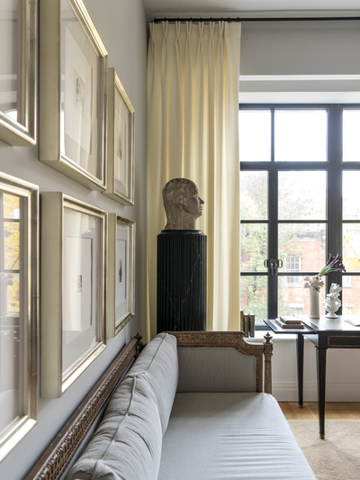  Traditional Apartment Office and Study. Soho Townhouse by Patrick McGrath Design.