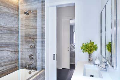  Minimalist Modern Apartment Bathroom. Tribeca Industrial Sensibility by InSpace NY Design.