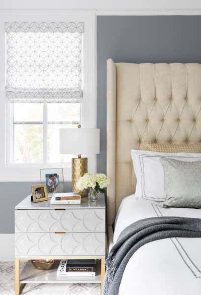  Transitional Family Home Bedroom. Master Bedroom by Think Chic Interiors.