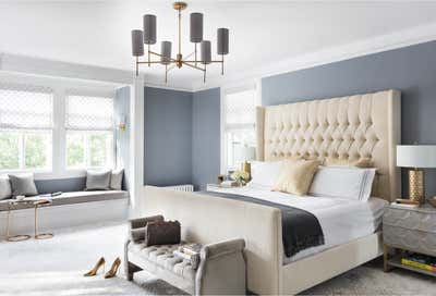  Transitional Family Home Bedroom. Master Bedroom by Think Chic Interiors.