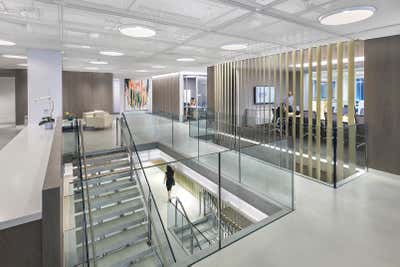  Contemporary Modern Office Entry and Hall. Washington DC Law Office by Schiller Projects.