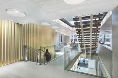  Modern Office Entry and Hall. Washington DC Law Office by Schiller Projects.