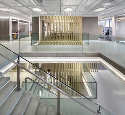  Contemporary Office Entry and Hall. Washington DC Law Office by Schiller Projects.