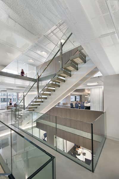  Contemporary Office Entry and Hall. Washington DC Law Office by Schiller Projects.