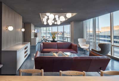 Contemporary Office and Study. The DC Office Library & Hospitality Space by Schiller Projects.
