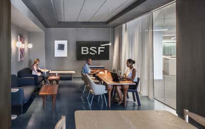 Contemporary Office and Study. The DC Office Library & Hospitality Space by Schiller Projects.