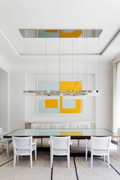  Contemporary Vacation Home Dining Room. Cannes Home by Collett-Zarzycki Ltd.