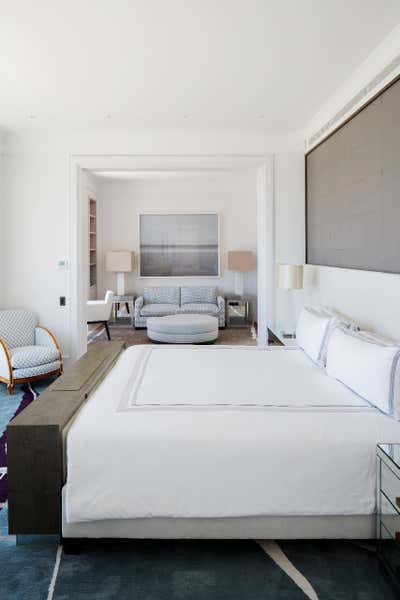  Coastal Contemporary Vacation Home Bedroom. Cannes Home by Collett-Zarzycki Ltd.