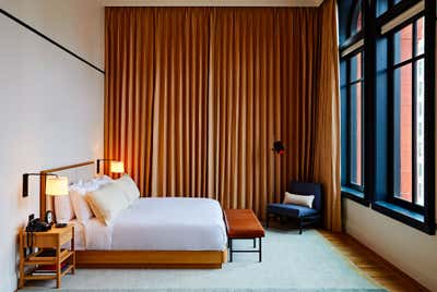  Modern Hotel Bedroom. Shinola Hotel by GACHOT.