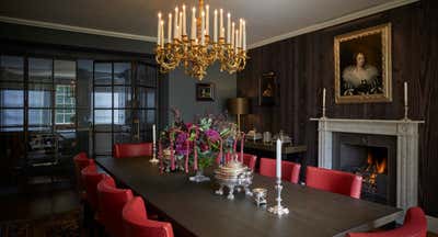  Mid-Century Modern Family Home Dining Room. The Circus by Fiona Barratt Interiors.