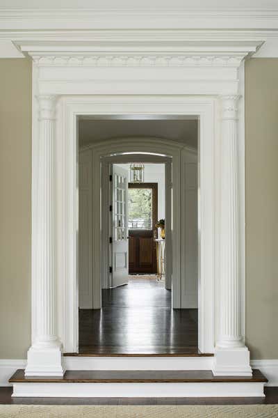  Traditional Family Home Entry and Hall. Mediterranean Revival by Rosen Kelly Conway Architecture & Design.