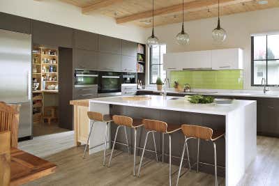  Modern Family Home Kitchen. Victorian Modern Addition by Rosen Kelly Conway Architecture & Design.