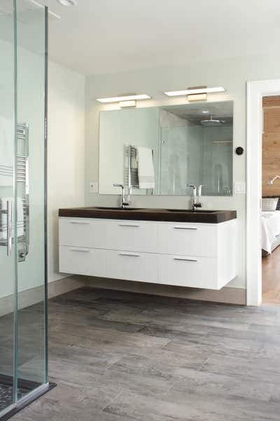  Modern Family Home Bathroom. Victorian Modern Addition by Rosen Kelly Conway Architecture & Design.