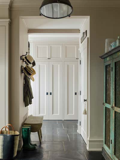  Farmhouse Beach House Storage Room and Closet. Sagaponack by Josh Greene Design.