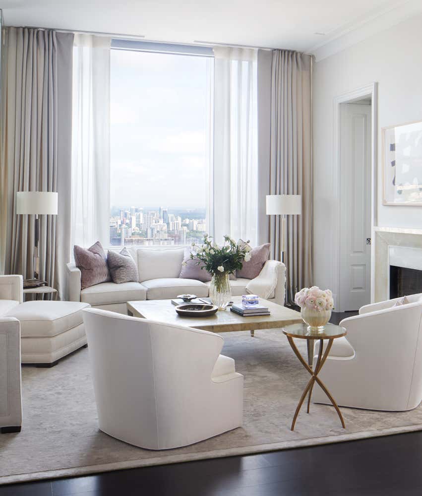 Living Room by Julie Charbonneau Design | 1stDibs