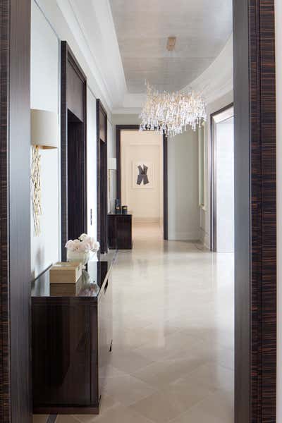 Transitional Hotel Entry and Hall. Four Seasons Toronto by Julie Charbonneau Design.