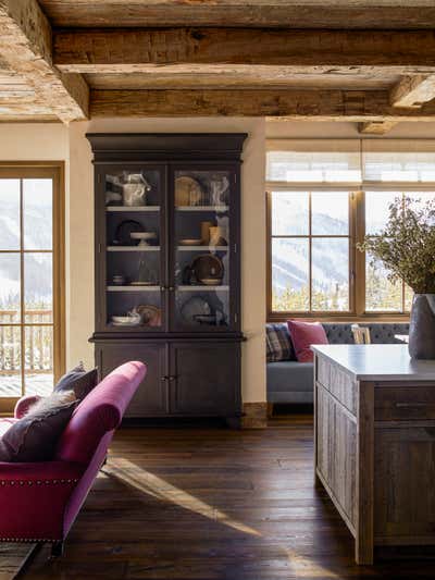  Rustic Scandinavian Vacation Home Kitchen. Ski Chalet by Kylee Shintaffer Design.