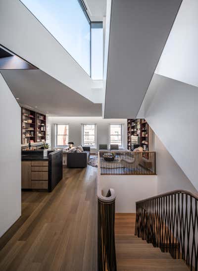  Modern Family Home Office and Study. Upper East Side Townhouse by MKCA // Michael K Chen Architecture.