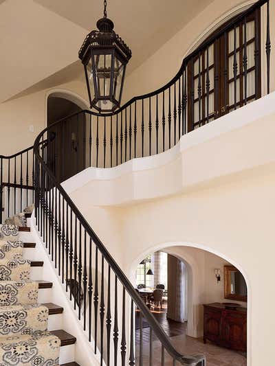  Traditional Family Home Entry and Hall. North Shore Residence by Frank Ponterio Interior Design.