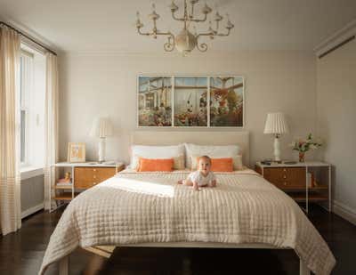  Transitional Family Home Bedroom. Boerum Hill Brownstone by Lauren Stern Design.