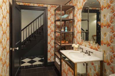  Transitional Family Home Bathroom. Boerum Hill Brownstone by Lauren Stern Design.