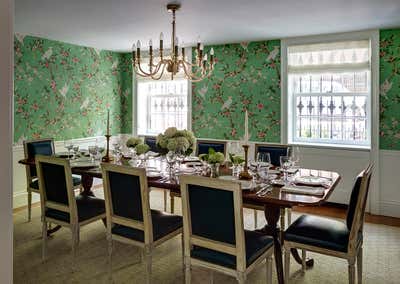  Traditional Family Home Dining Room. Boerum Hill Greek Revival, No. 2 by The Brooklyn Studio.