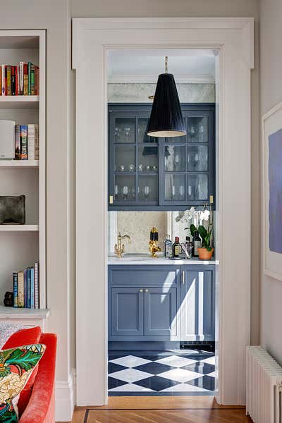  Contemporary Family Home Bar and Game Room. Boerum Hill Greek Revival, No. 2 by The Brooklyn Studio.
