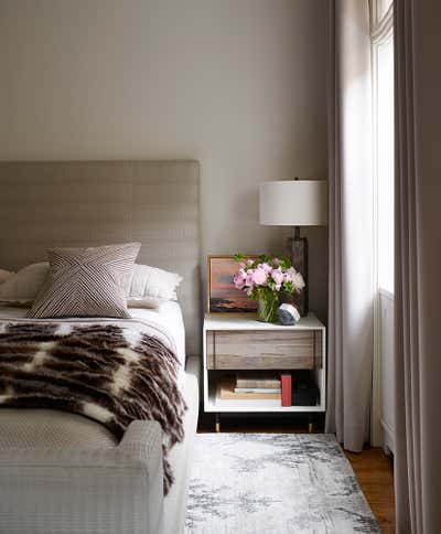  Mid-Century Modern Family Home Bedroom. Brooklyn Heights Greek Revival, No. 3 by The Brooklyn Studio.