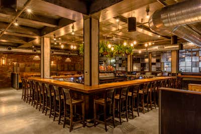  Industrial Restaurant Bar and Game Room. The Broadway by Assembly Design Studio.