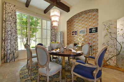  Transitional Family Home Dining Room. River Garden Living & Dining by Turnstyle Design.