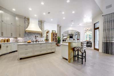  Transitional Family Home Kitchen. Bellagio Spanish Colonial by Turnstyle Design.