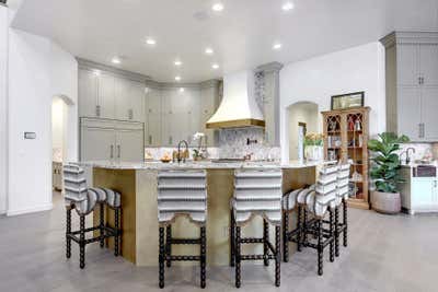  Transitional Family Home Kitchen. Bellagio Spanish Colonial by Turnstyle Design.