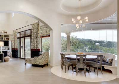  Transitional Family Home Dining Room. Bellagio Spanish Colonial by Turnstyle Design.