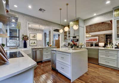  Transitional Family Home Kitchen. Great Hills  by Turnstyle Design.