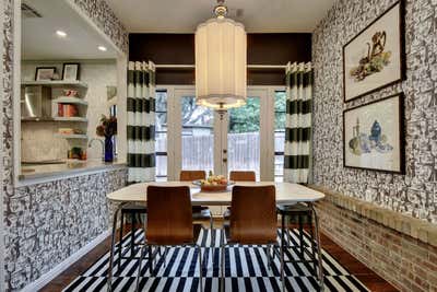  Transitional Family Home Dining Room. Great Hills  by Turnstyle Design.