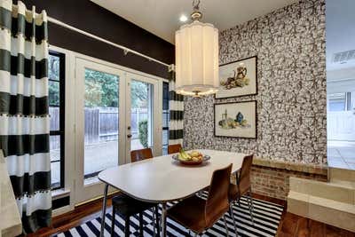  Transitional Family Home Dining Room. Great Hills  by Turnstyle Design.