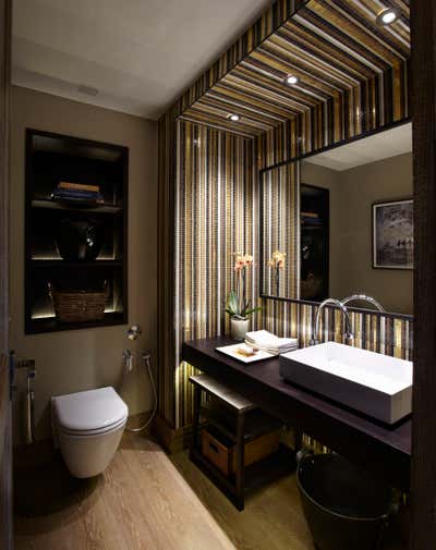  Contemporary Vacation Home Bathroom. Courchevel by Todhunter Earle Interiors.