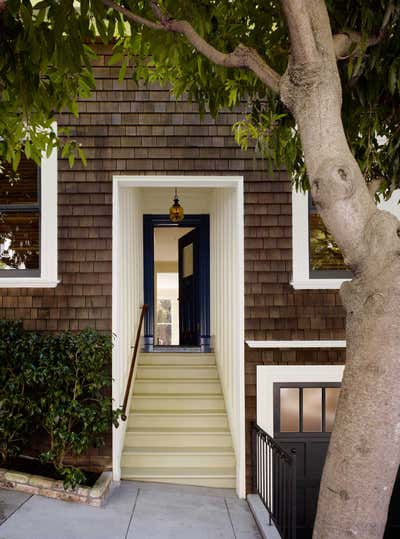  Transitional Family Home Exterior. Russian Hill Cottage by Martin Young Design.
