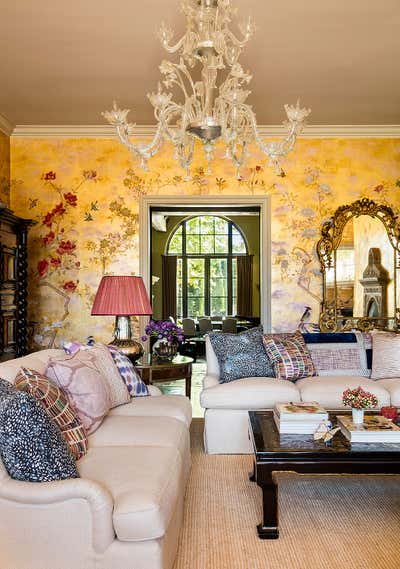  Traditional Family Home Living Room. Santa Monica Italianate Estate Redux by Christine Markatos Design.