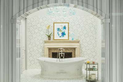  Transitional Family Home Bathroom. Santa Monica Italianate Estate Redux by Christine Markatos Design.
