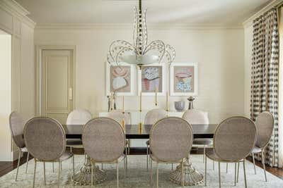  Contemporary Family Home Dining Room. Lake Sherwood Contemporary by Christine Markatos Design.