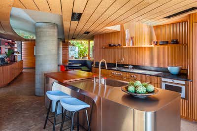  Mid-Century Modern Family Home Kitchen. Silvertop by Jamie Bush + Co..