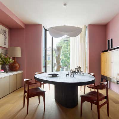  Bachelor Pad Dining Room. San Francisco Townhouse by Jamie Bush + Co..
